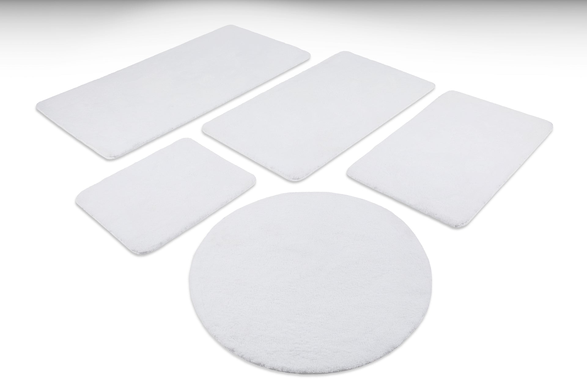 Badteppich Weiß "Joris" WECONhome Basics
