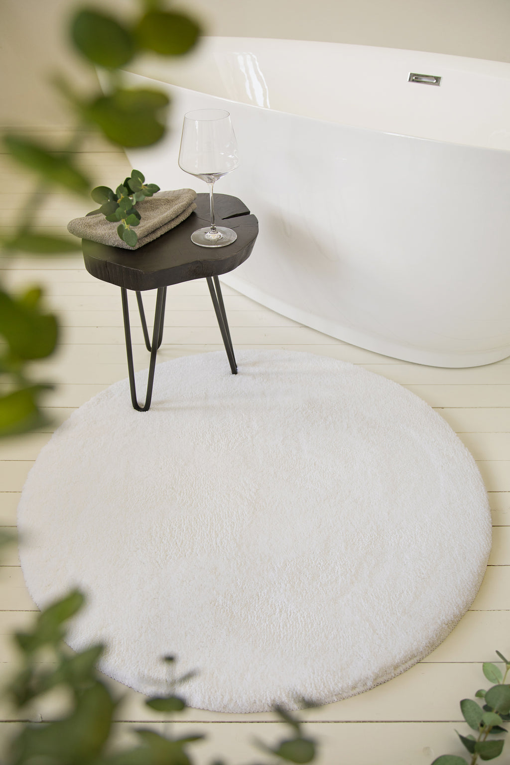 Badteppich Weiß "Joris" WECONhome Basics
