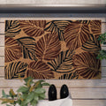 Fußmatte aus Kokosfaser Natur Schwarz "Jungle Mat" WECONhome