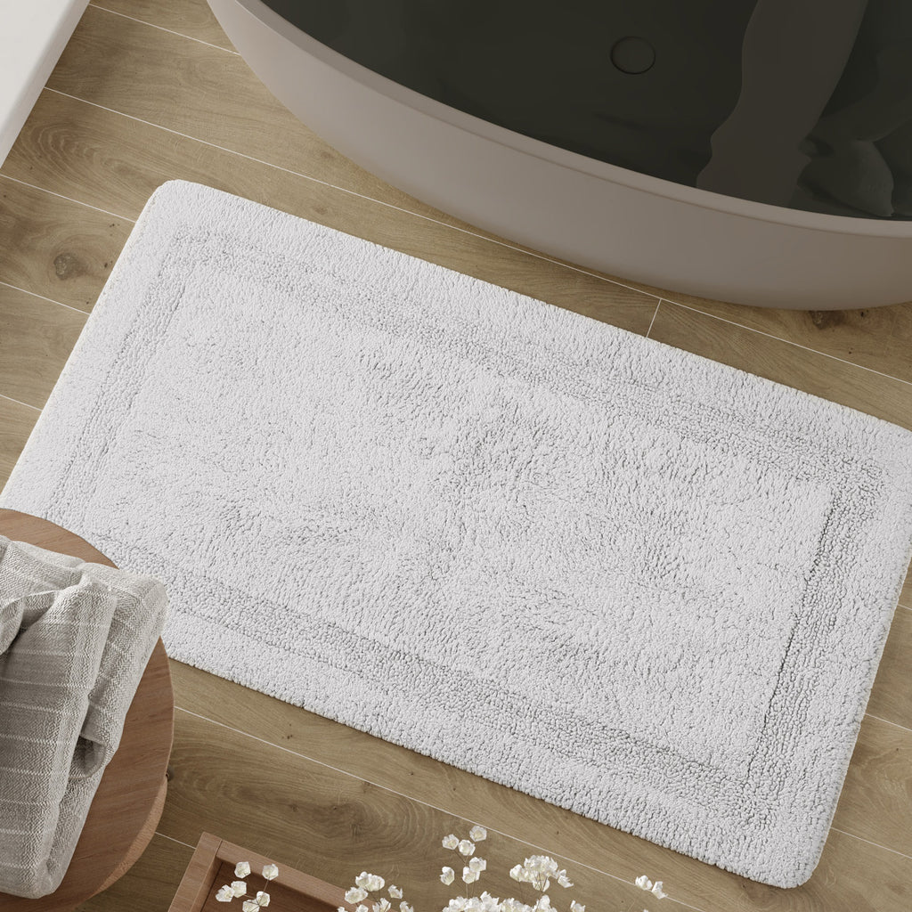 Badteppich Weiß "Knut" WECONhome Basics
