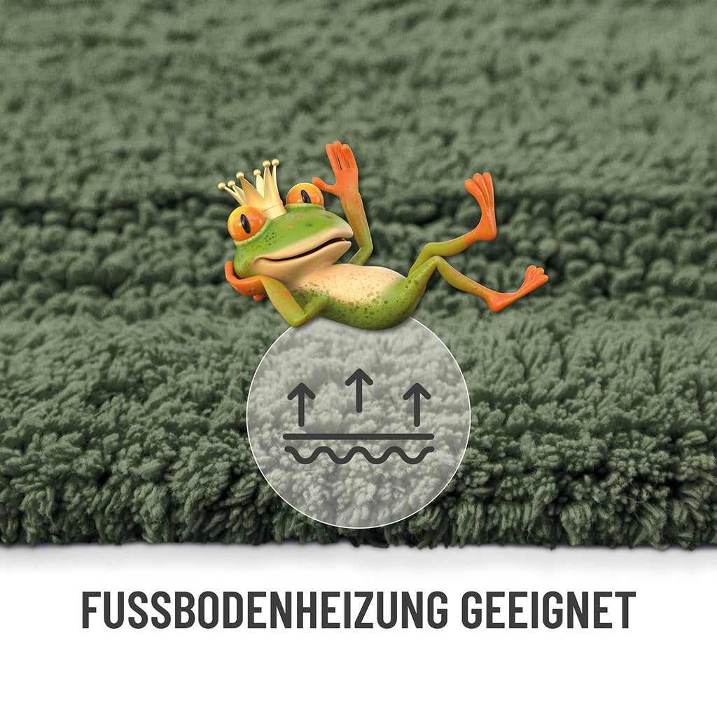 Badteppich Grün "Knut" WECONhome Basics