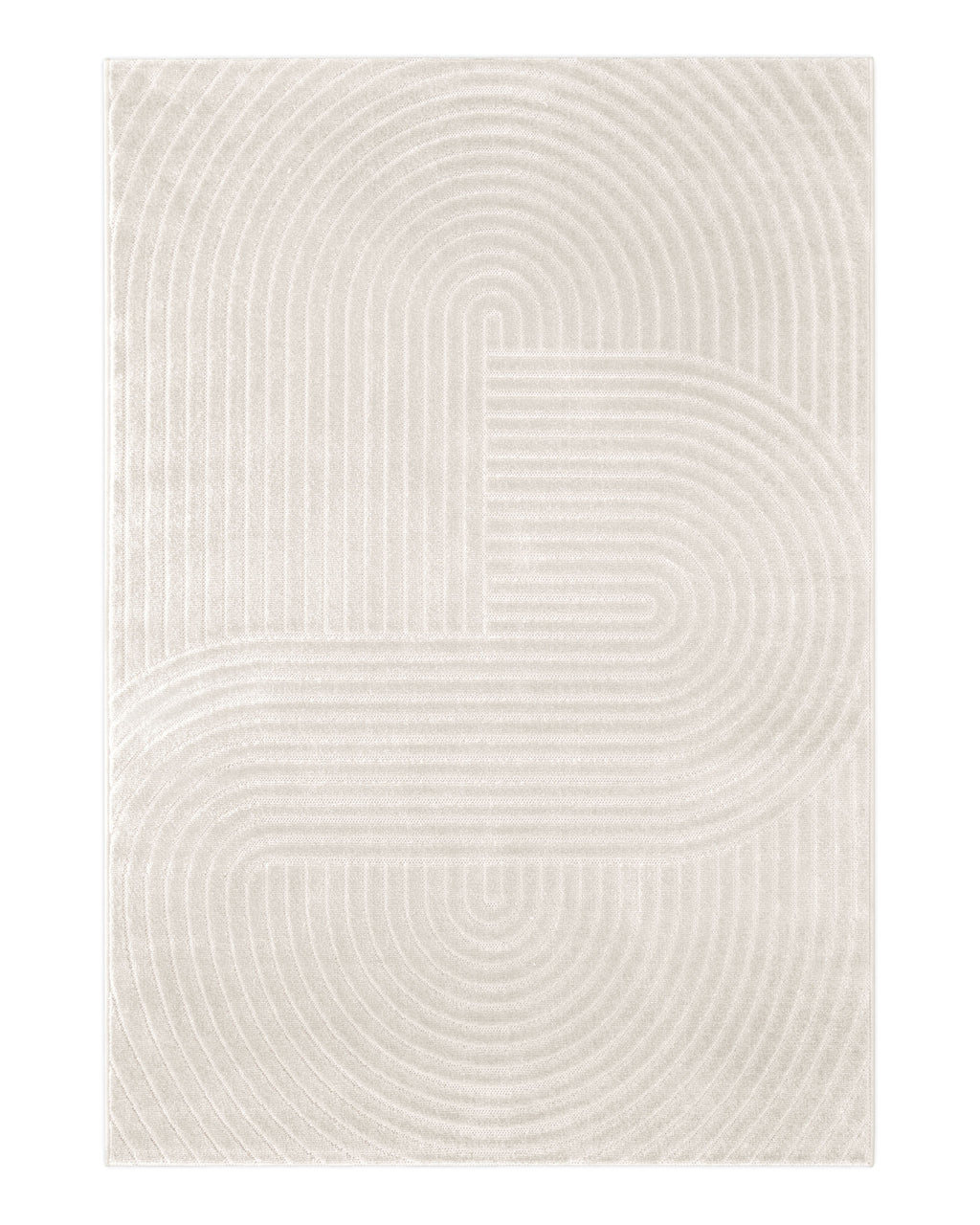 In & Outdoor Teppich Creme Beige "Bacalar" WECONhome