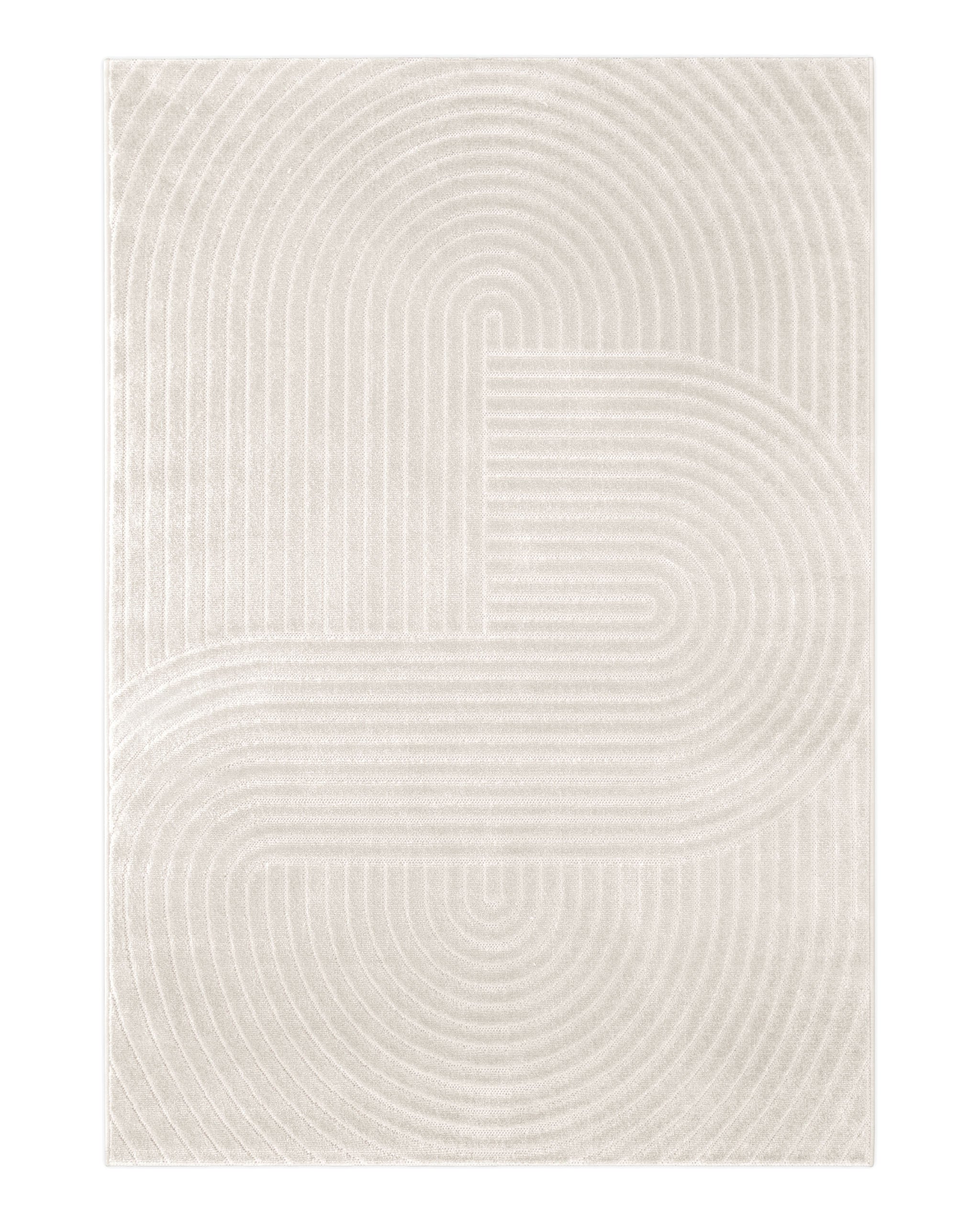 In & Outdoor Teppich Creme Beige "Bacalar" WECONhome