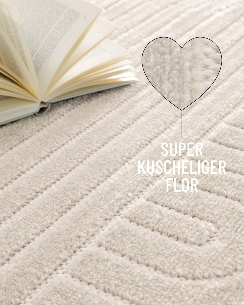 In & Outdoor Teppich Creme Beige "Bacalar" WECONhome