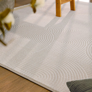 {"class" => "product-thumbnails__image", "alt" => "Detailansicht WECONhome Kurzflorteppich Nuuk Arc in Creme Weiß unter einem Holztisch"}