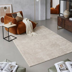 {"class" => "product-thumbnails__image", "alt" => "Esprit Kurzflor Teppich Raymond in Beige Bunt mit modernem geometrischem Muster im Wohnzimmer vor Sofa und Wohnmöbeln"}