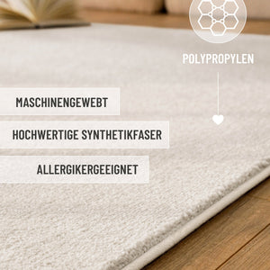 {"class" => "product-thumbnails__image", "alt" => "Kurzflor Teppich Vegas Creme Detailaufnahme mit Einblendung zu Material und Pflege, dichter Kurzflor sichtbar"}