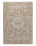 Esprit Kurzflor Teppich Vintage Soul in Braun Beige als Freisteller mit klassischem Vintage Muster