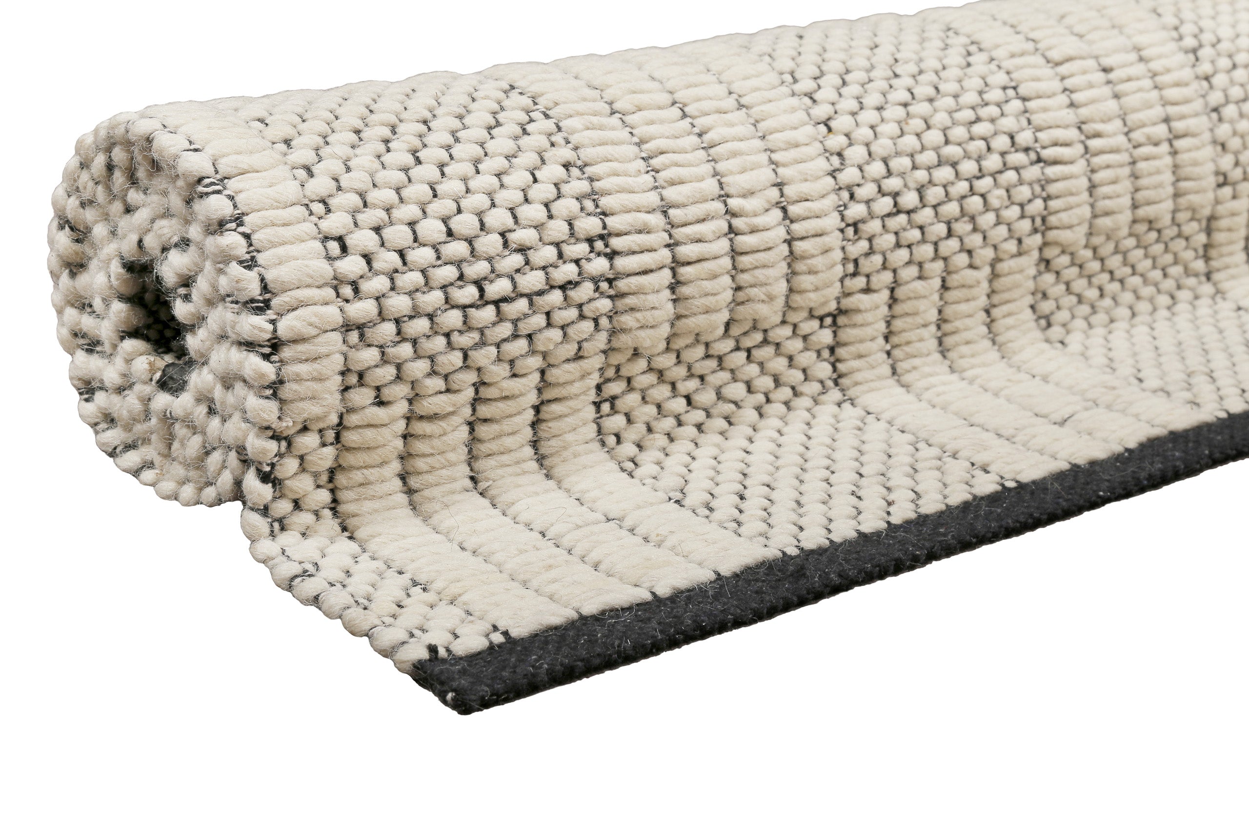 Wollteppich Creme Weiß "Lani" WECONhome