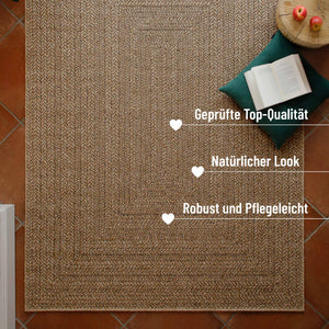 {"class" => "product-thumbnails__image", "alt" => "In-& Outdoor Teppich Layo natur rechteckig Perspektive im Raum mit Info robust & pflegeleicht"}