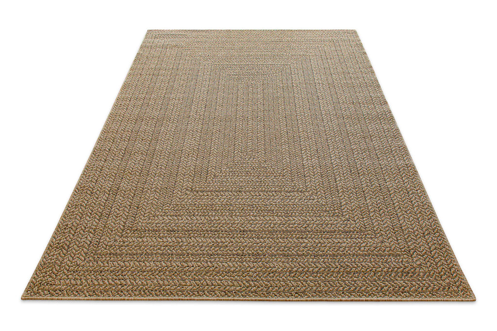 In-& Outdoor Teppich Layo natur rechteckig Perspektive