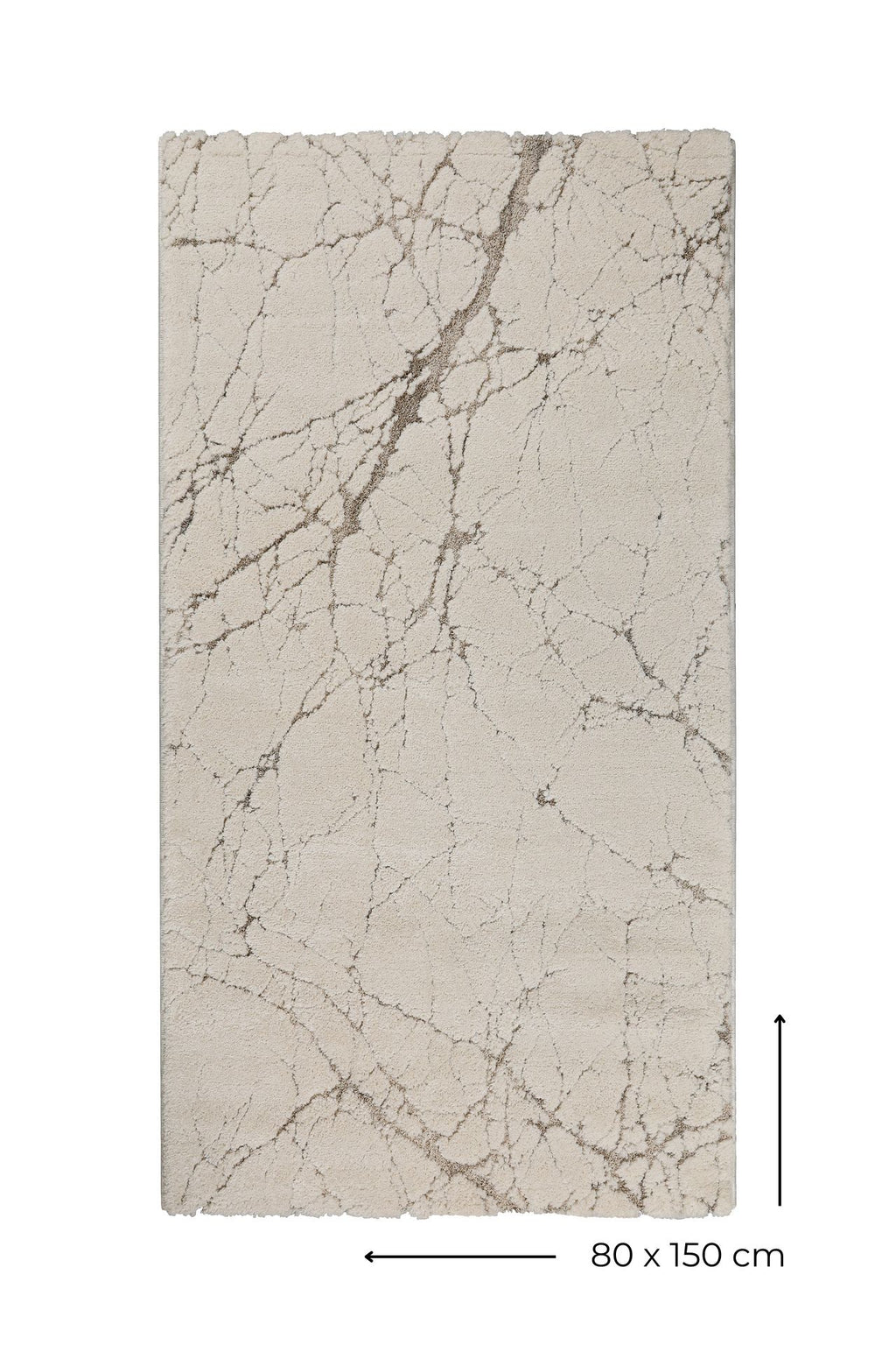 Kurzflor Teppich Creme Beige "Linus" WECONhome