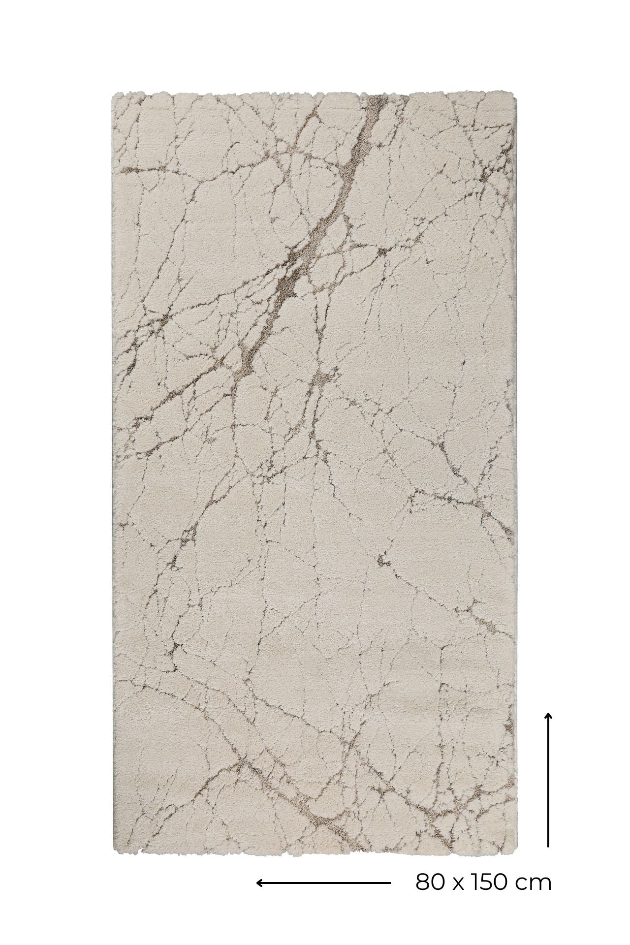 Kurzflor Teppich Creme Beige "Linus" WECONhome