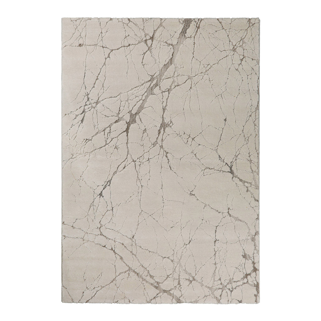 Kurzflor Teppich Creme Beige "Linus" WECONhome