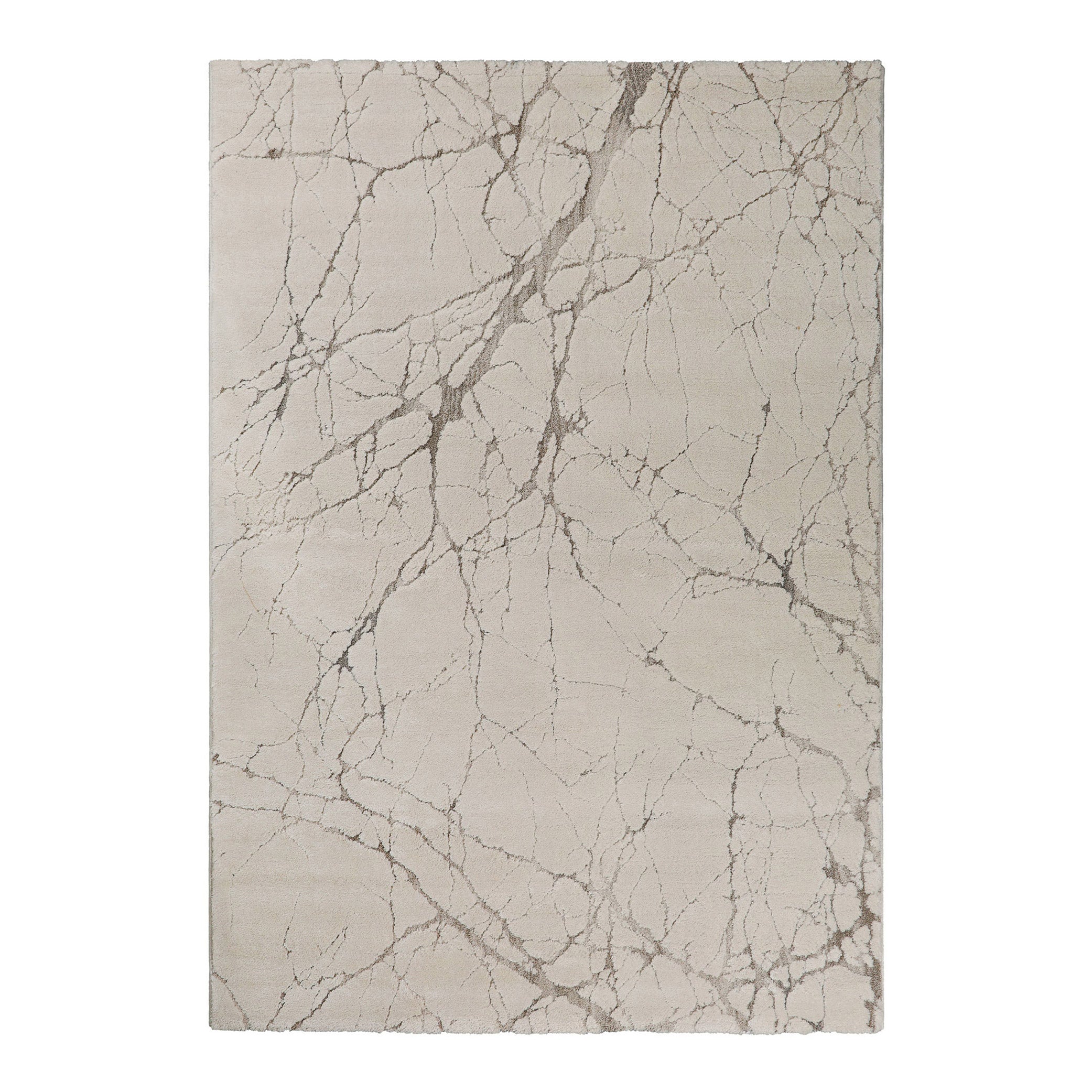Kurzflor Teppich Creme Beige "Linus" WECONhome