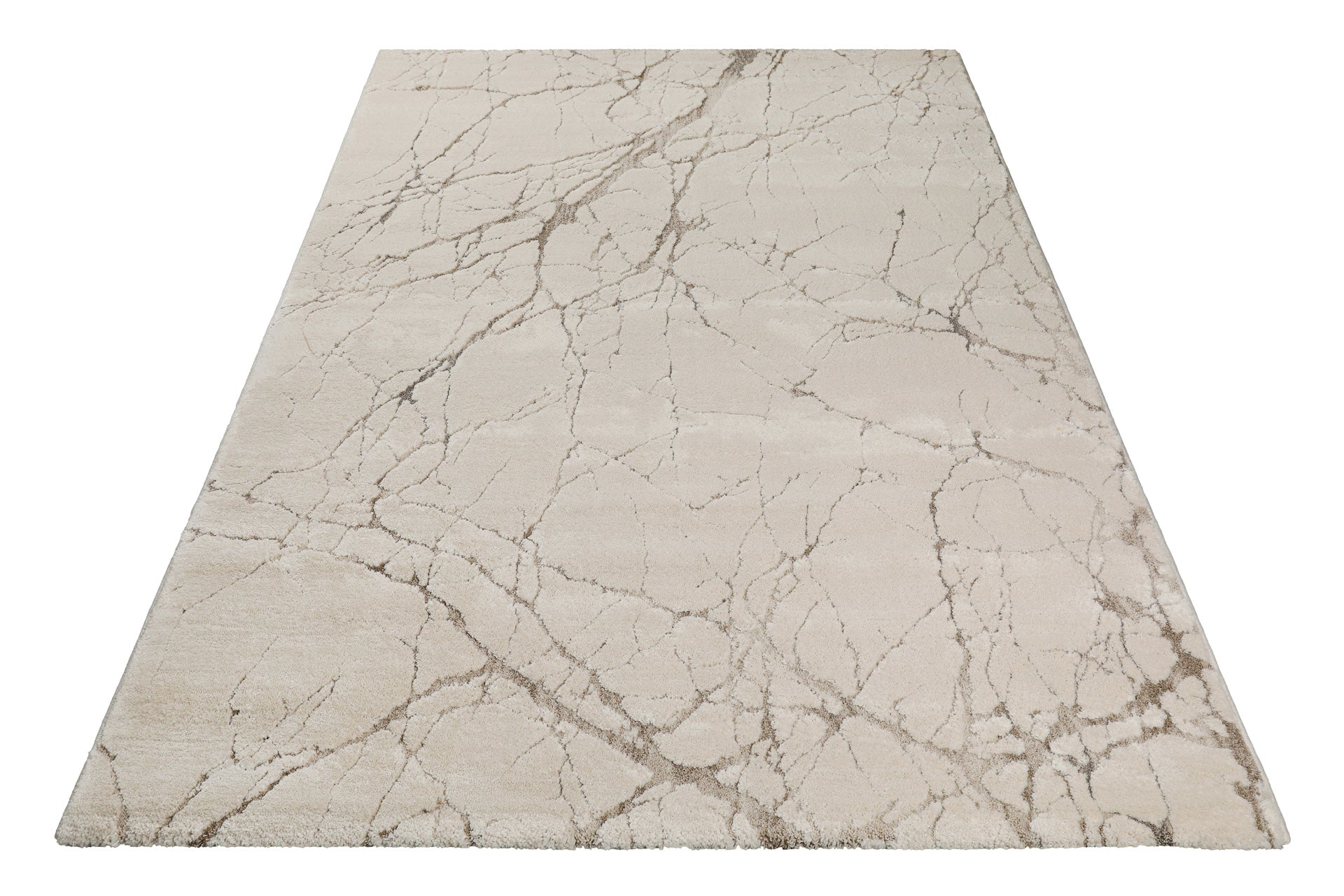 Kurzflor Teppich Creme Beige "Linus" WECONhome