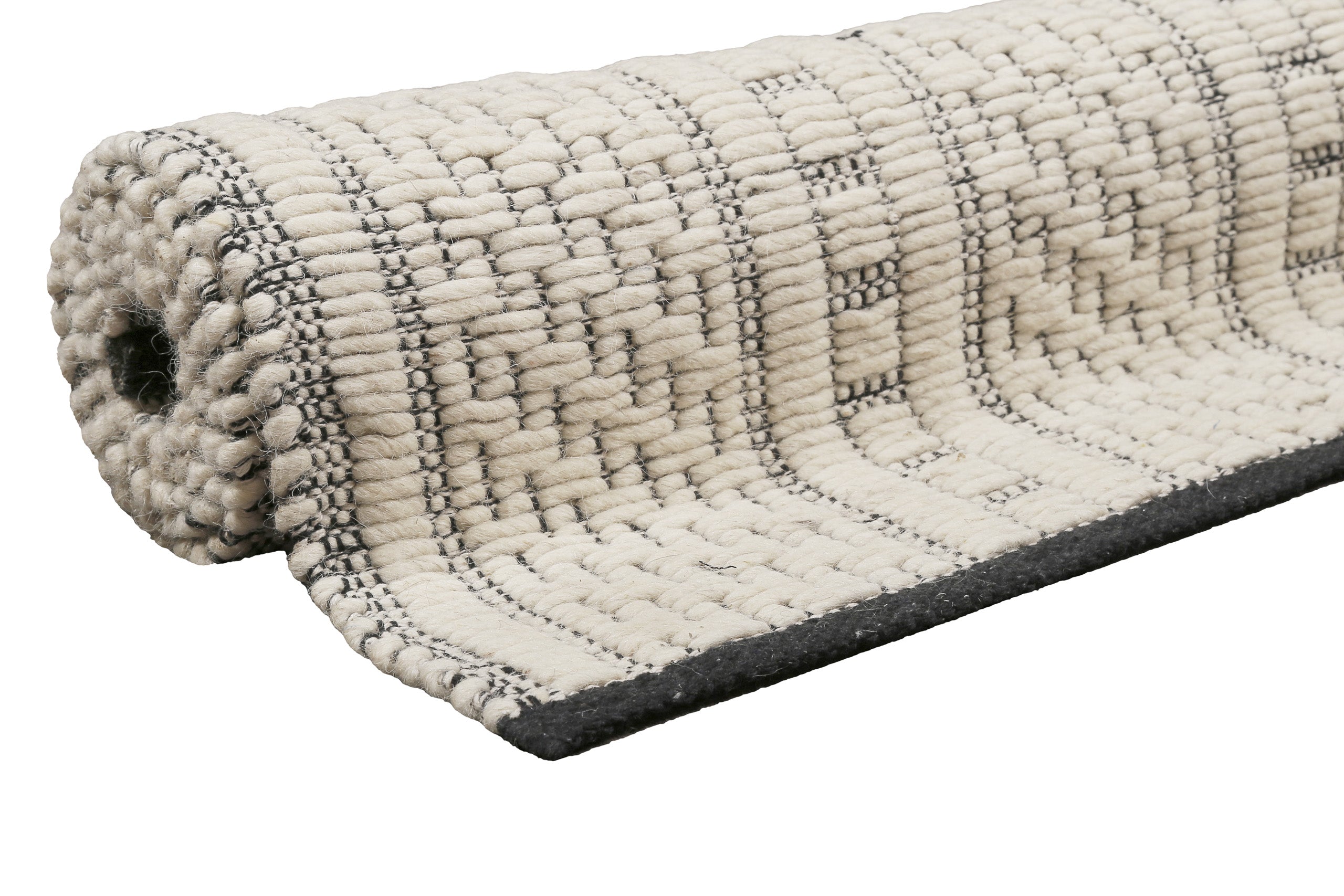 Wollteppich Creme Weiß "Liv" WECONhome