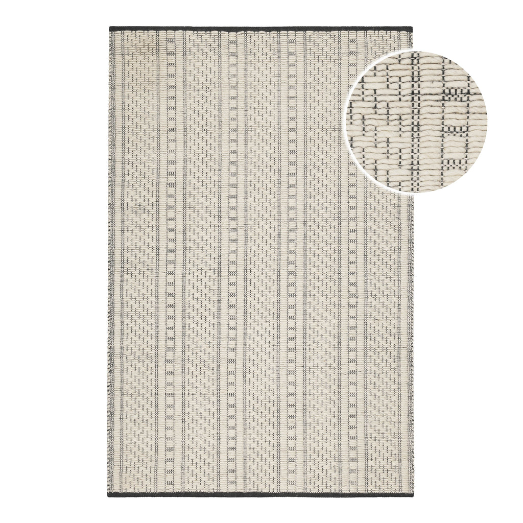 Wollteppich Creme Weiß "Liv" WECONhome