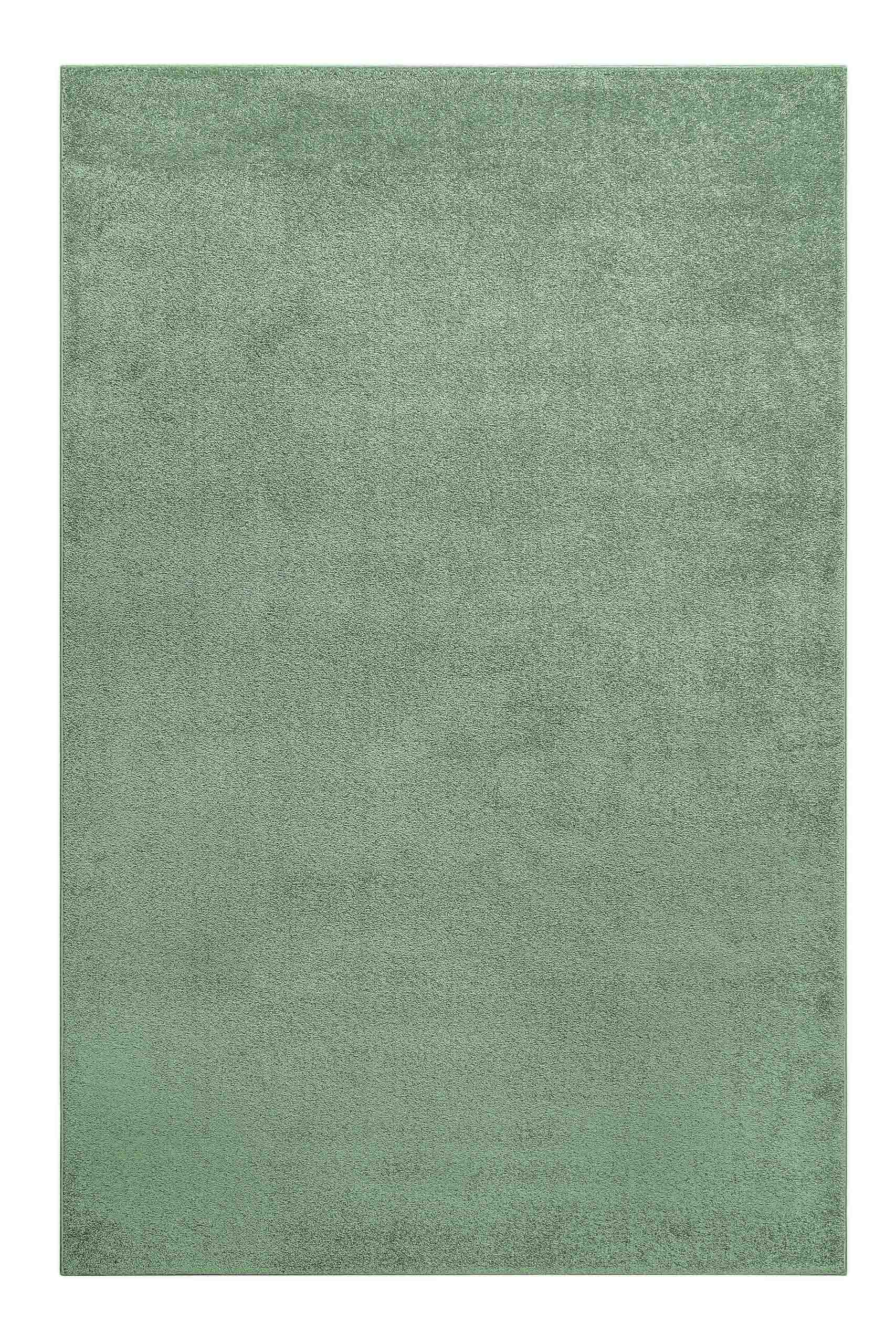 Teppich Mint Grün Kurzflor "Lotta" WECONhome Basics