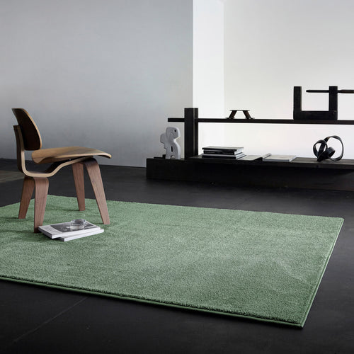 Teppich Mint Grün Kurzflor "Lotta" WECONhome Basics