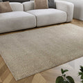 Kurzflorteppich Sand Beige "Manta" Homie Living