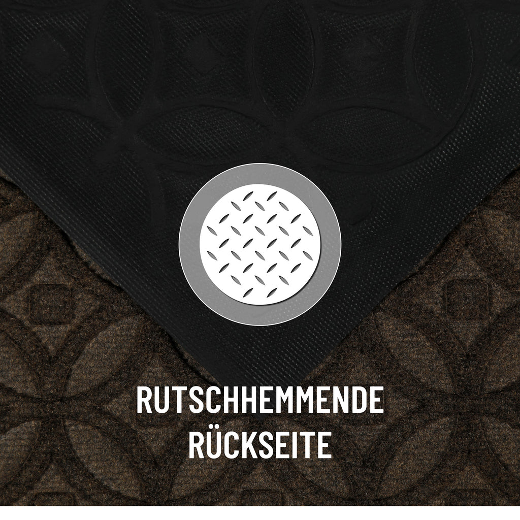 Fußmatte Braun "Midnight Mosaic" WECONhome