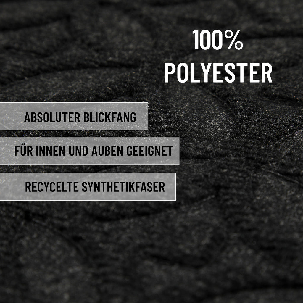 Fußmatte Anthrazit "Midnight Mosaic" WECONhome