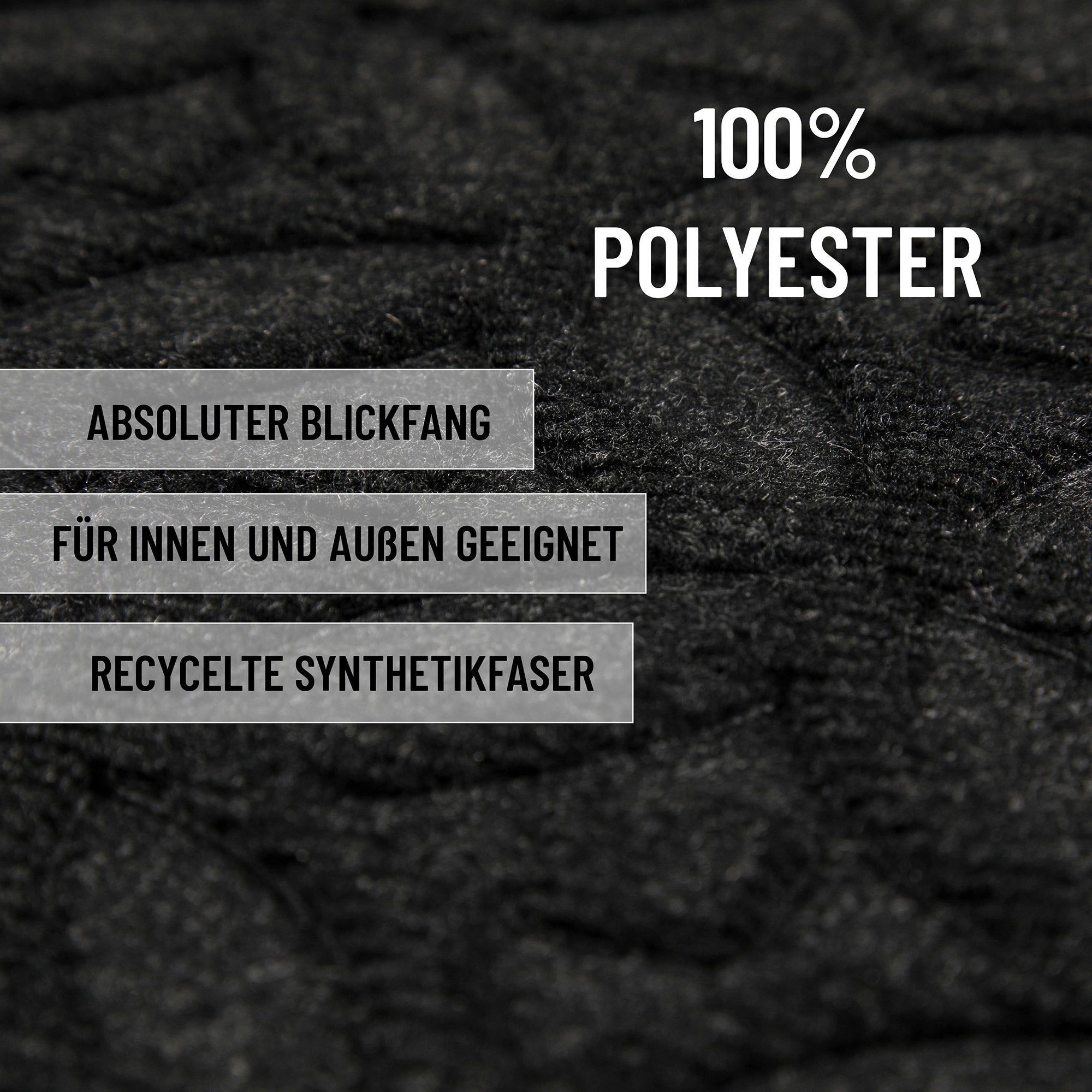 Fußmatte Anthrazit "Midnight Mosaic" WECONhome