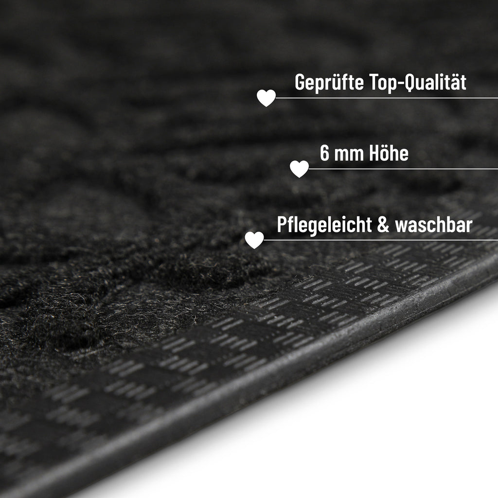 Fußmatte Anthrazit "Midnight Mosaic" WECONhome