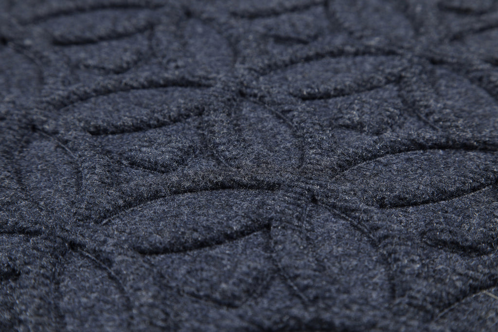 Fußmatte Grau Blau "Midnight Mosaic" WECONhome