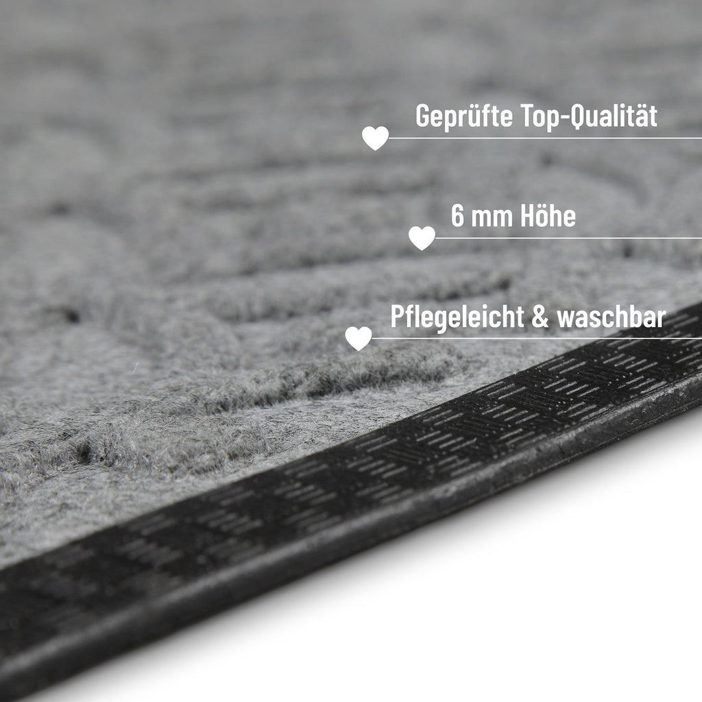Fußmatte Hellgrau "Midnight Mosaic" WECONhome
