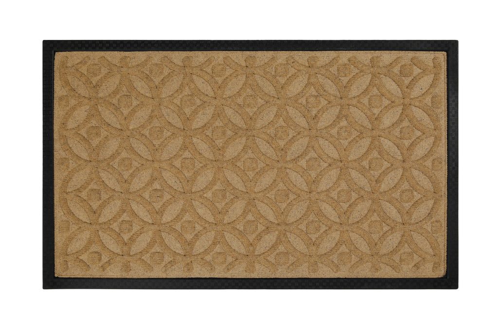 Fußmatte Honig Beige "Midnight Mosaic" WECONhome