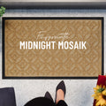 Fußmatte Honig Beige "Midnight Mosaic" WECONhome