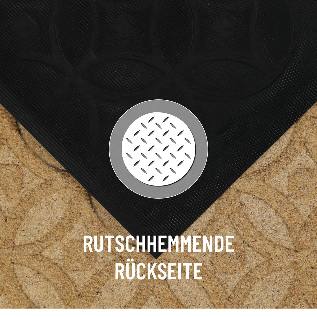 Fußmatte Honig Beige "Midnight Mosaic" WECONhome