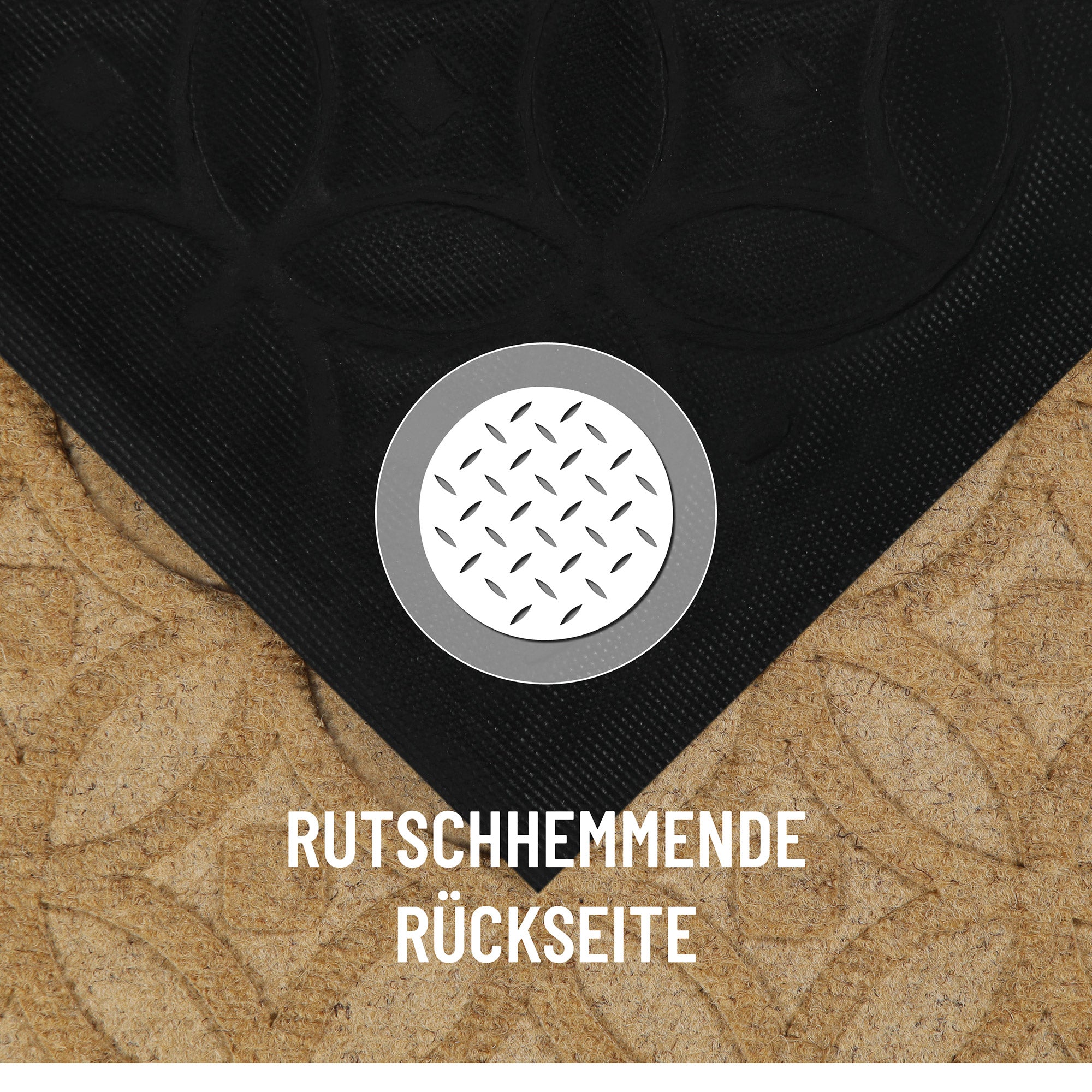 Fußmatte Honig Beige "Midnight Mosaic" WECONhome