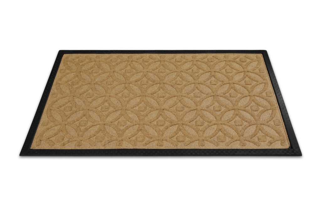 Fußmatte Honig Beige "Midnight Mosaic" WECONhome