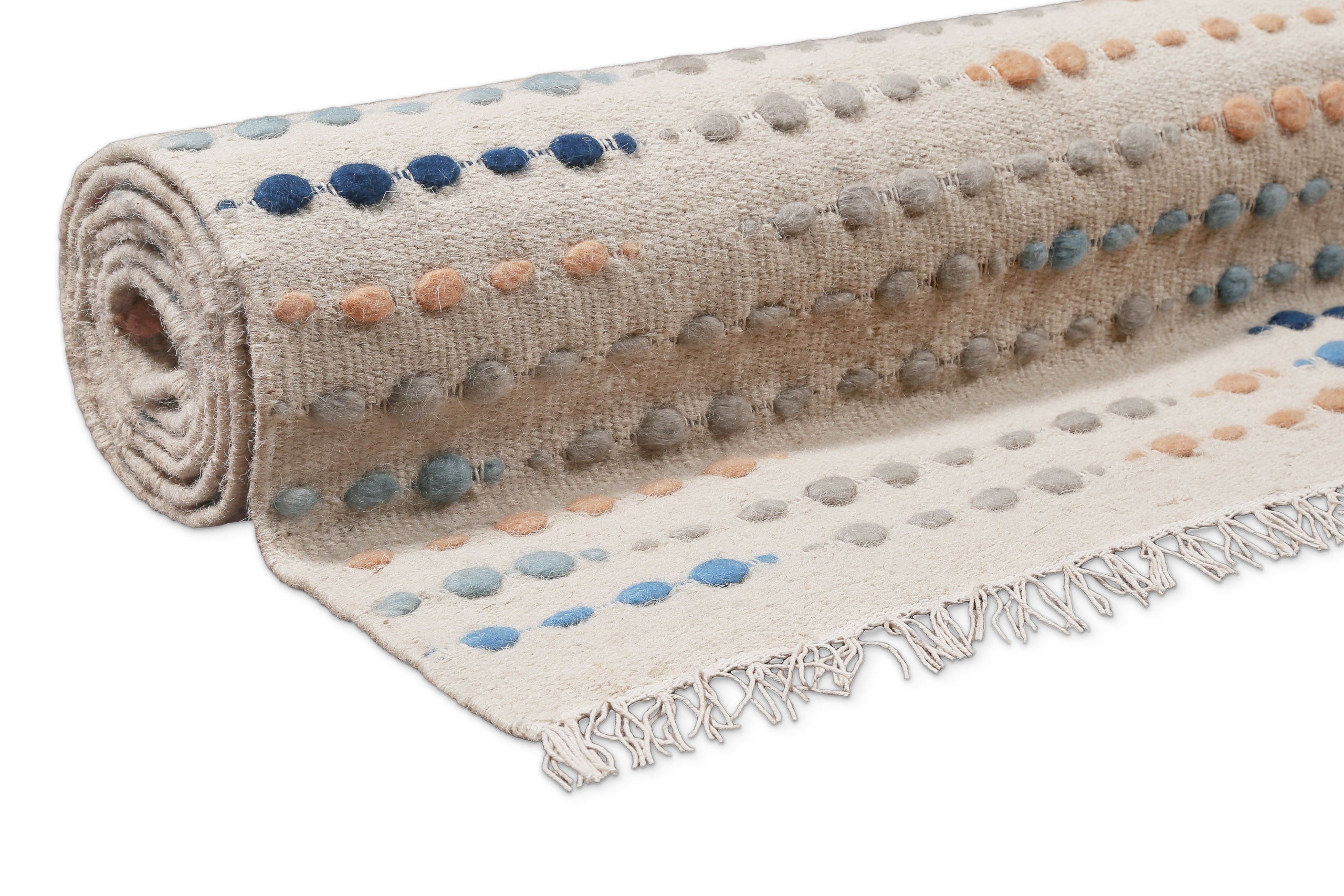 Wollteppich Creme Beige "Maddie" WECONhome