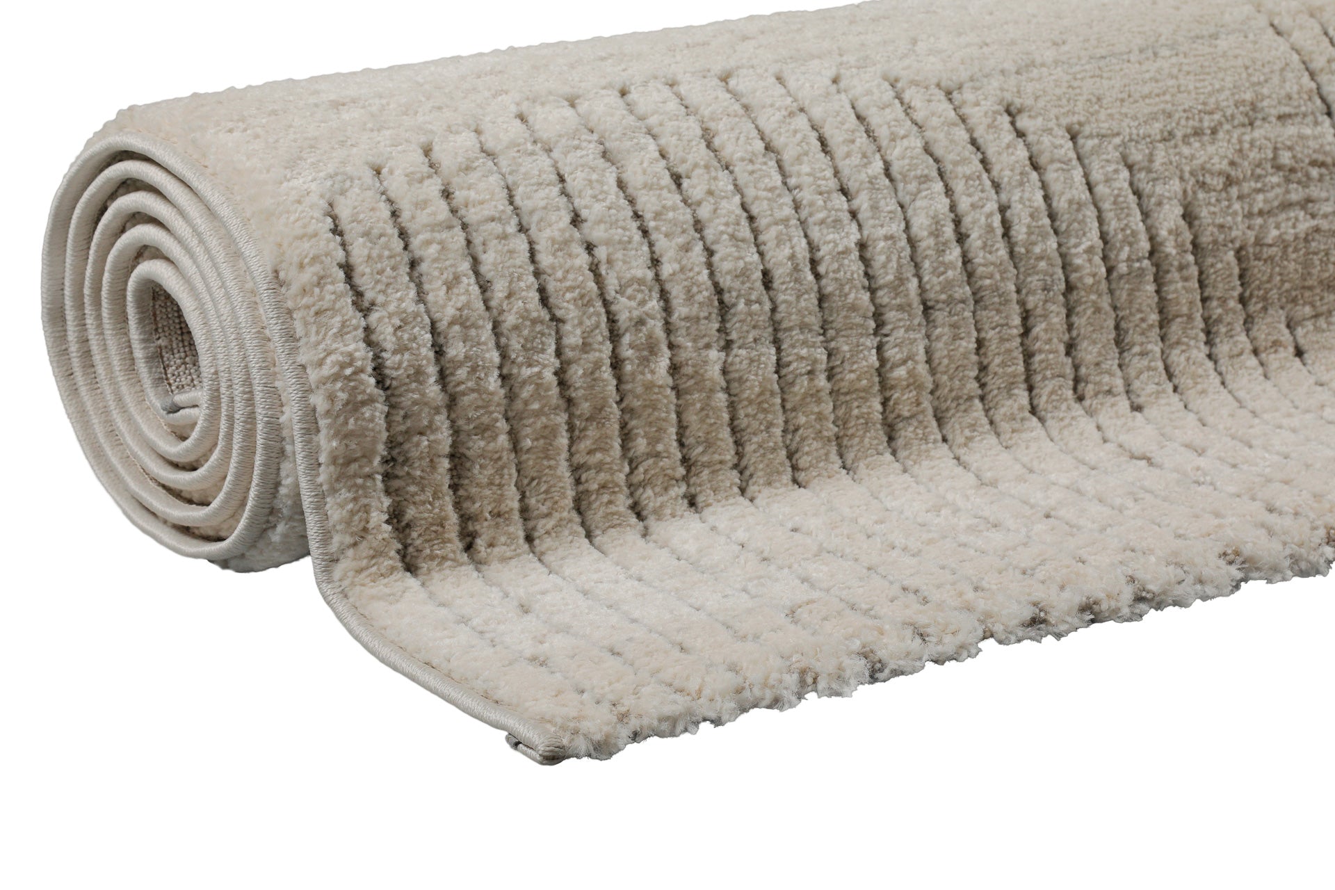 Kurzflor Teppich Creme Beige "Mats" WECONhome