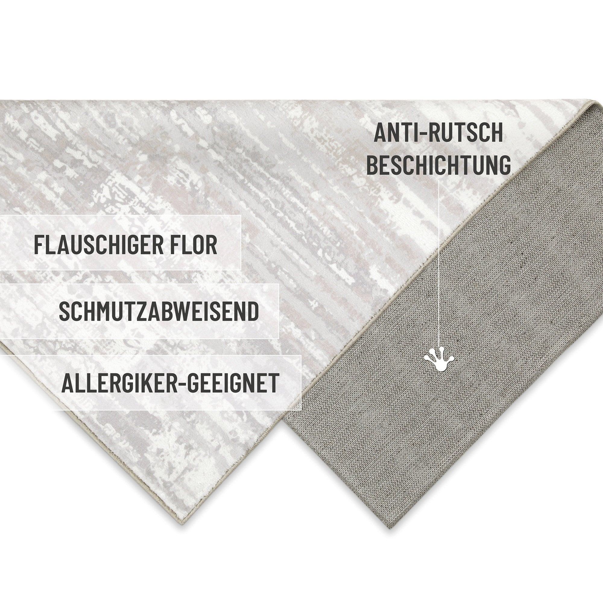 Badteppich Greige "Mauri" WECONhome