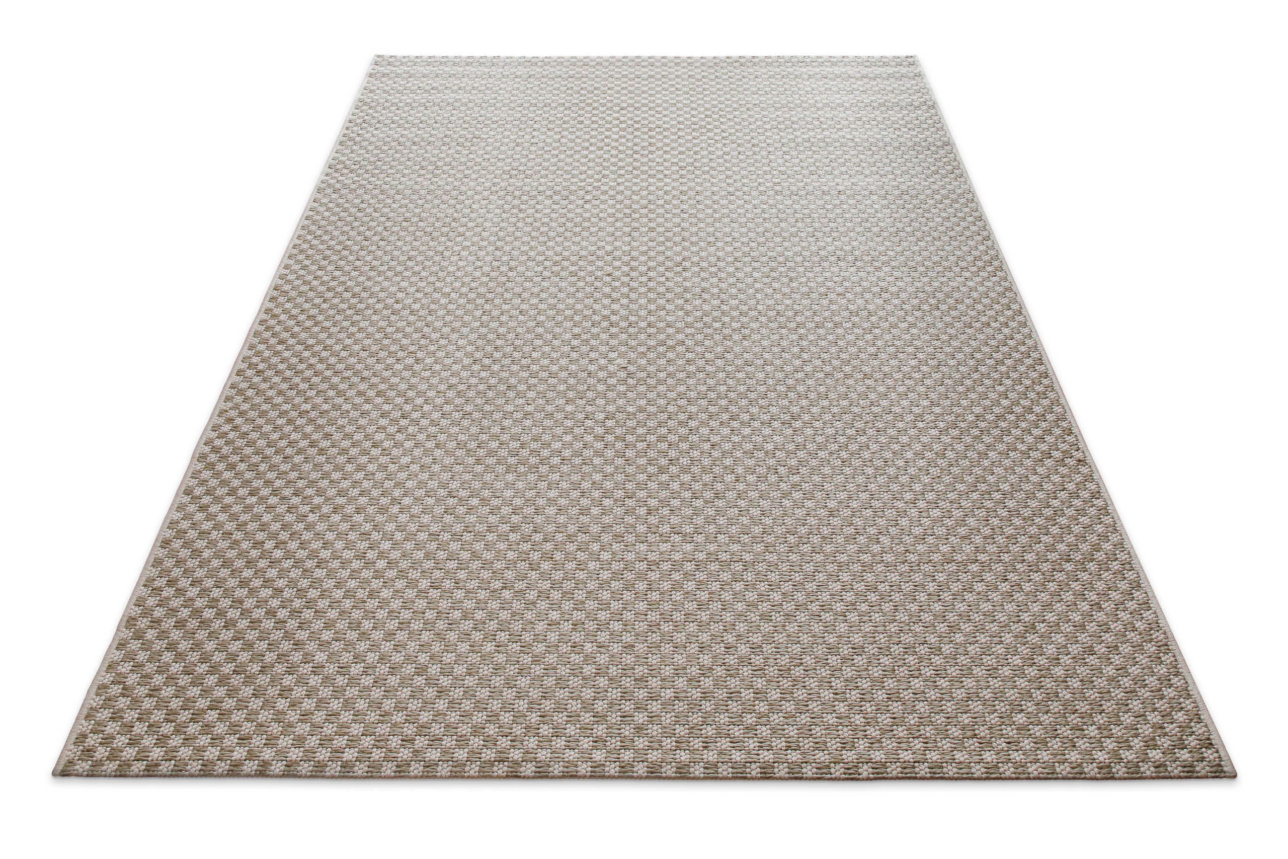 In-& Outdoor Teppich Miami South Beach creme weiß rechteckig Perspektive