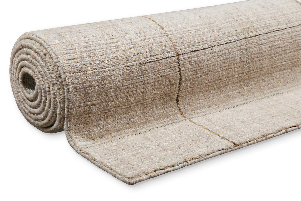 Kurzflor Teppich Greige "Milly" WECONhome
