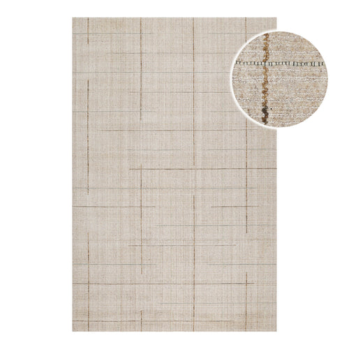 Kurzflor Teppich Greige "Milly" WECONhome