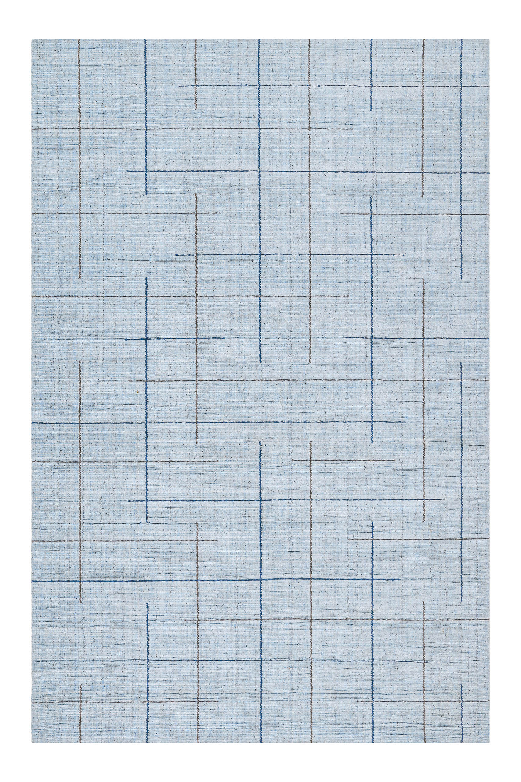 Kurzflor Teppich Licht Blau "Milly" WECONhome