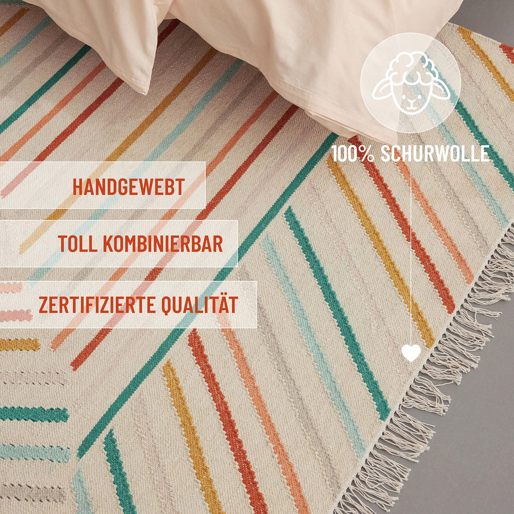 Kelim Teppich Multi "Modern Pop" WECONhome