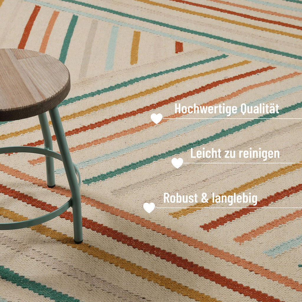 Kelim Teppich Multi "Modern Pop" WECONhome
