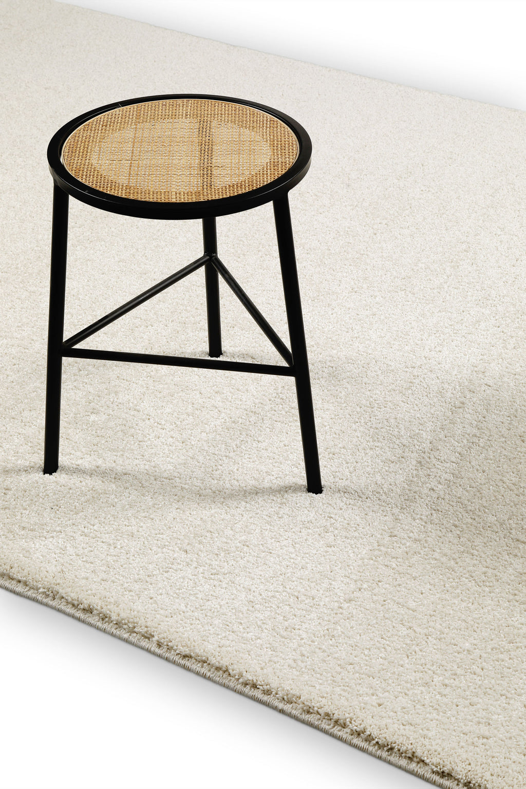 Kurzflorteppich Creme Weiß "Nova" WECONhome Basics