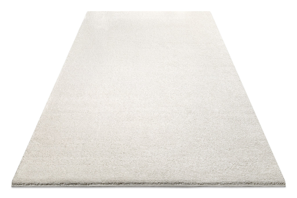 Kurzflorteppich Creme Weiß "Nova" WECONhome Basics