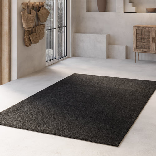 Kurzflorteppich Anthrazit "Nova" WECONhome Basics