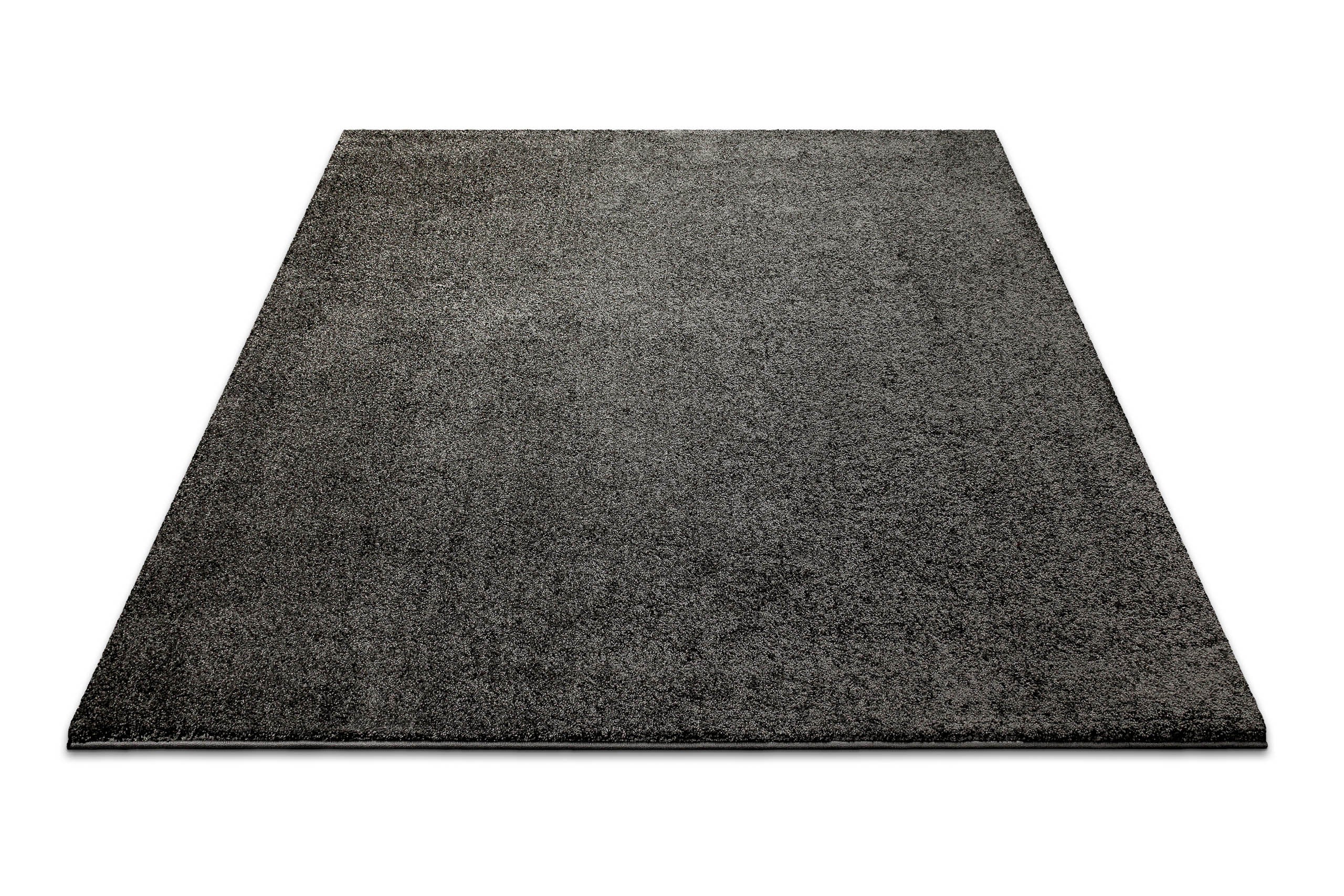 Kurzflorteppich Anthrazit "Nova" WECONhome Basics