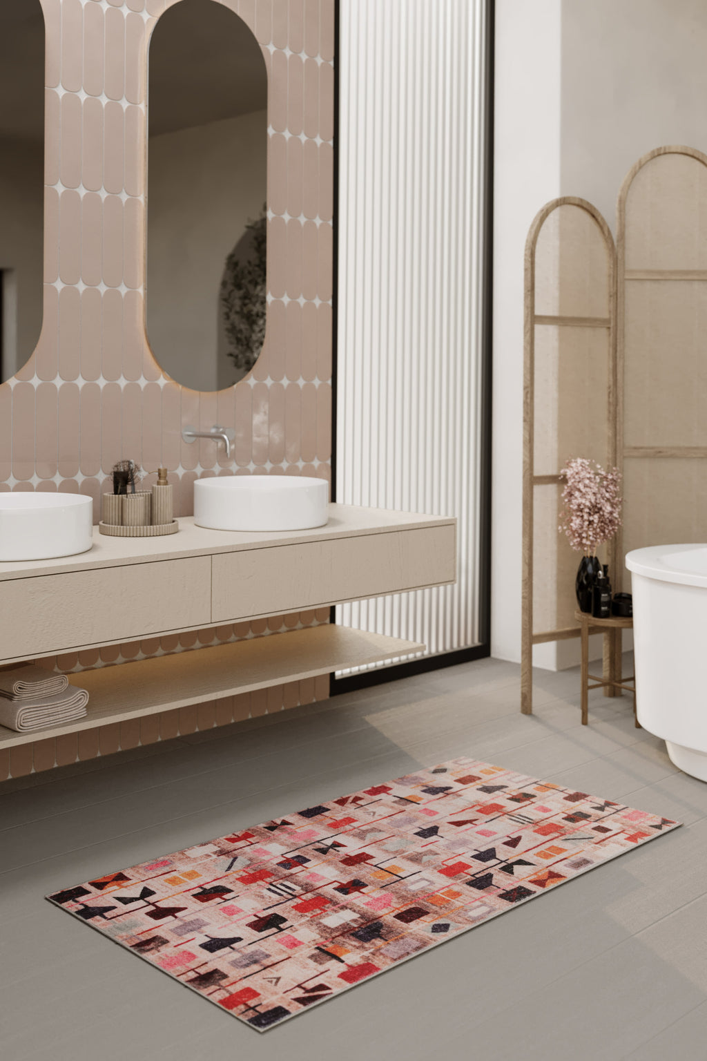 Badteppich Bunt "Nelson" WECONhome